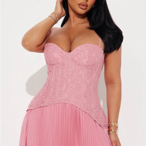 Fashion Nova Pink Maxi Dress - Picture 2 of 3